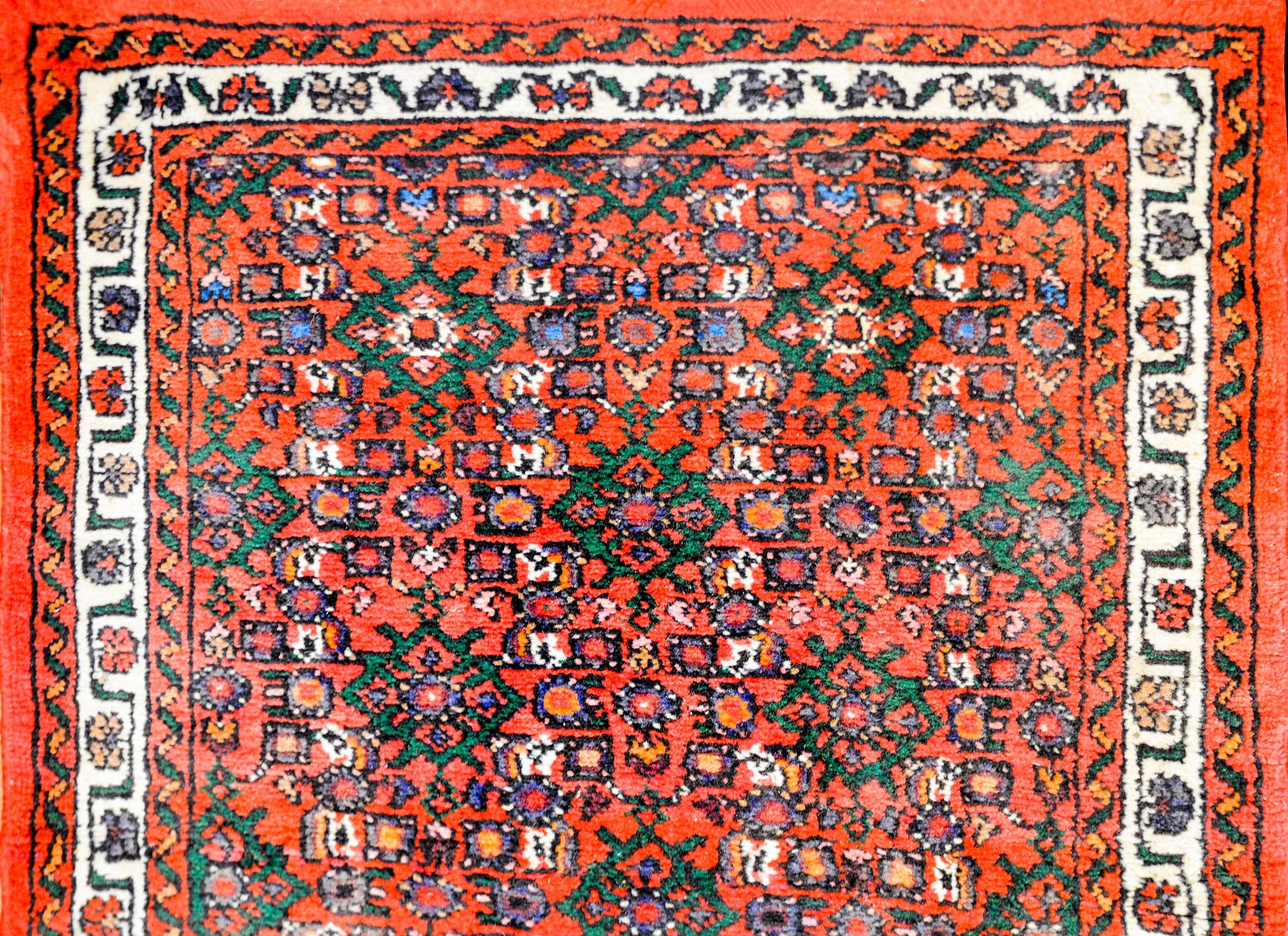 Persian Wonderful Mid-20th Century Dargazin Rug