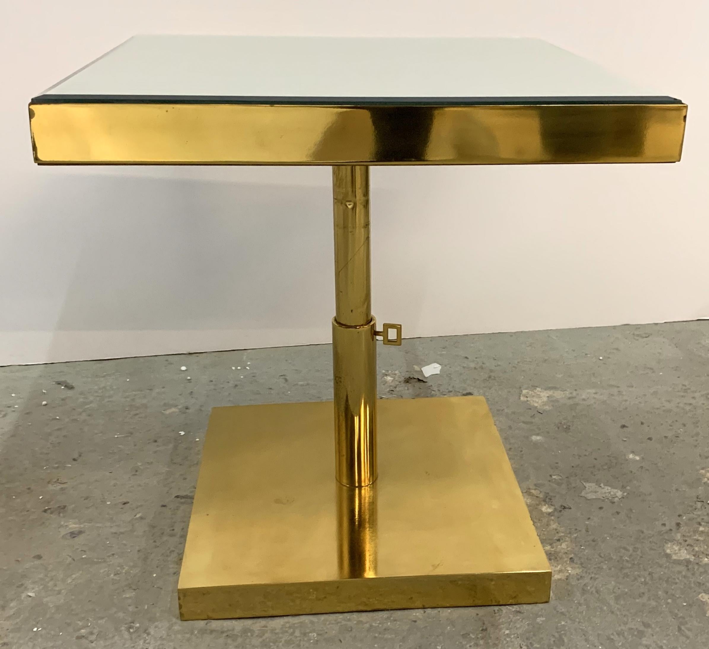 telescoping side table