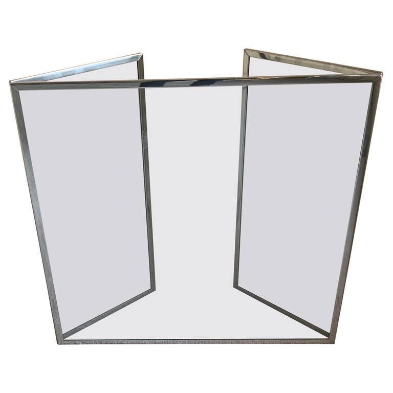 Glass Fireplace Screens 26 For Sale On 1stdibs