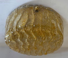 Wandleuchte aus Murano-Kunstglas, Mid-Century Modern, Einbaubeleuchtung