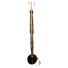 Wonderful Mid Century Modern Murano Venetian Lorin Marsh Smoke Glass Floor Lamp