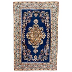 Bobyrugs wundervoller Qom-Teppich aus der Jahrhundertmitte