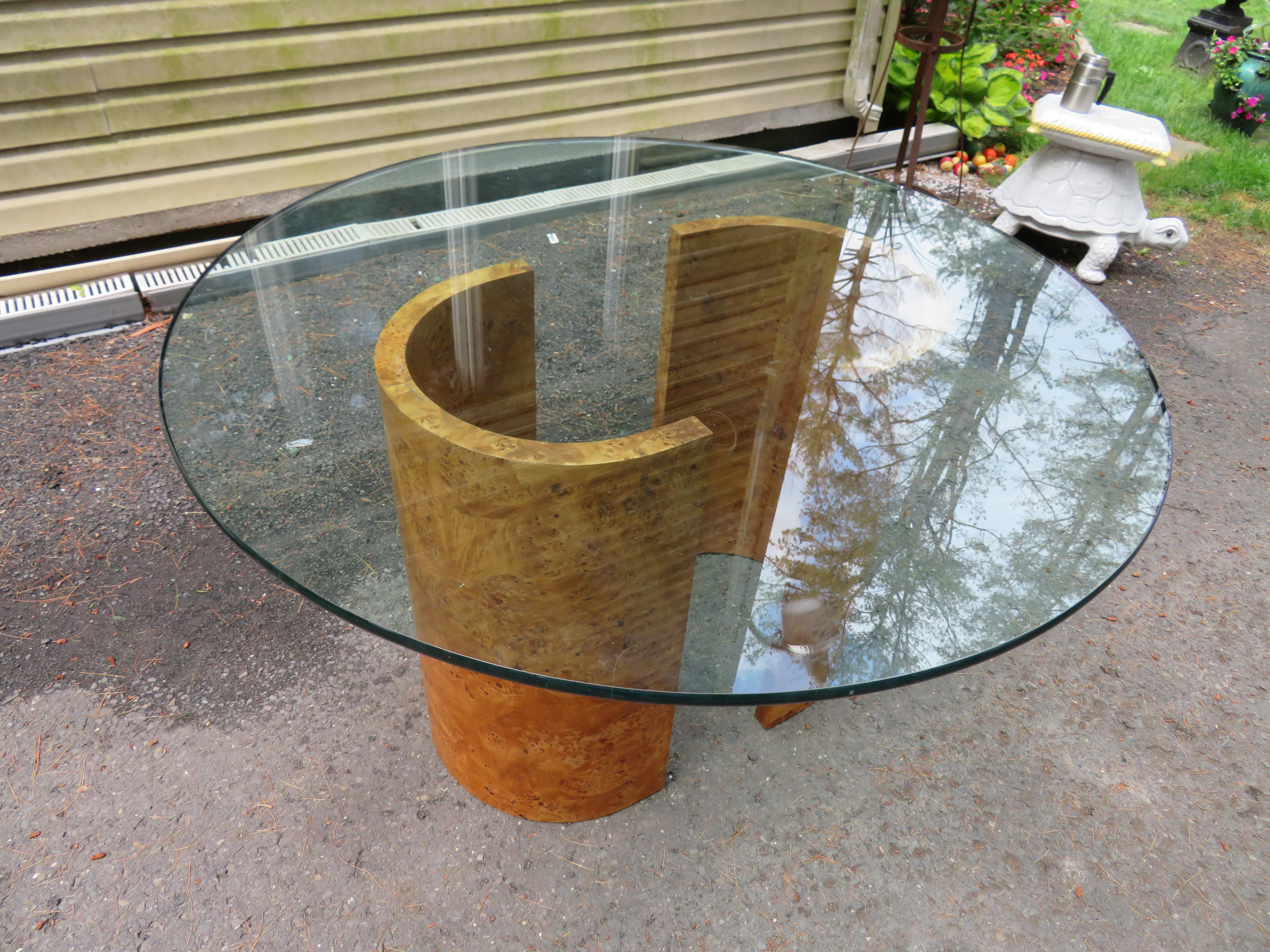 u shaped dining table
