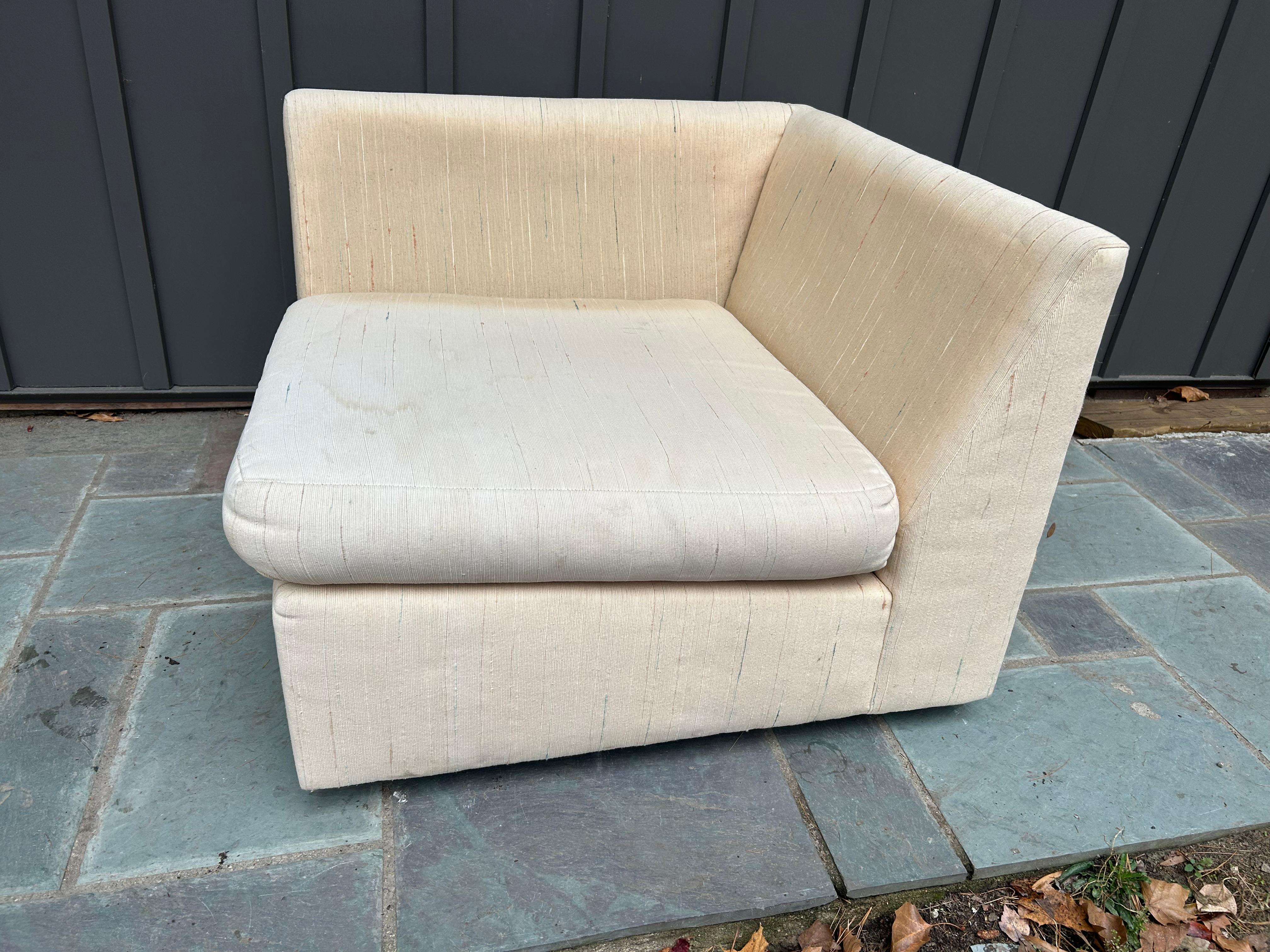 Wonderful Milo Baughman Thayer Coggin 6 Piece Cube Sectional Sofa Mid-Century en vente 4