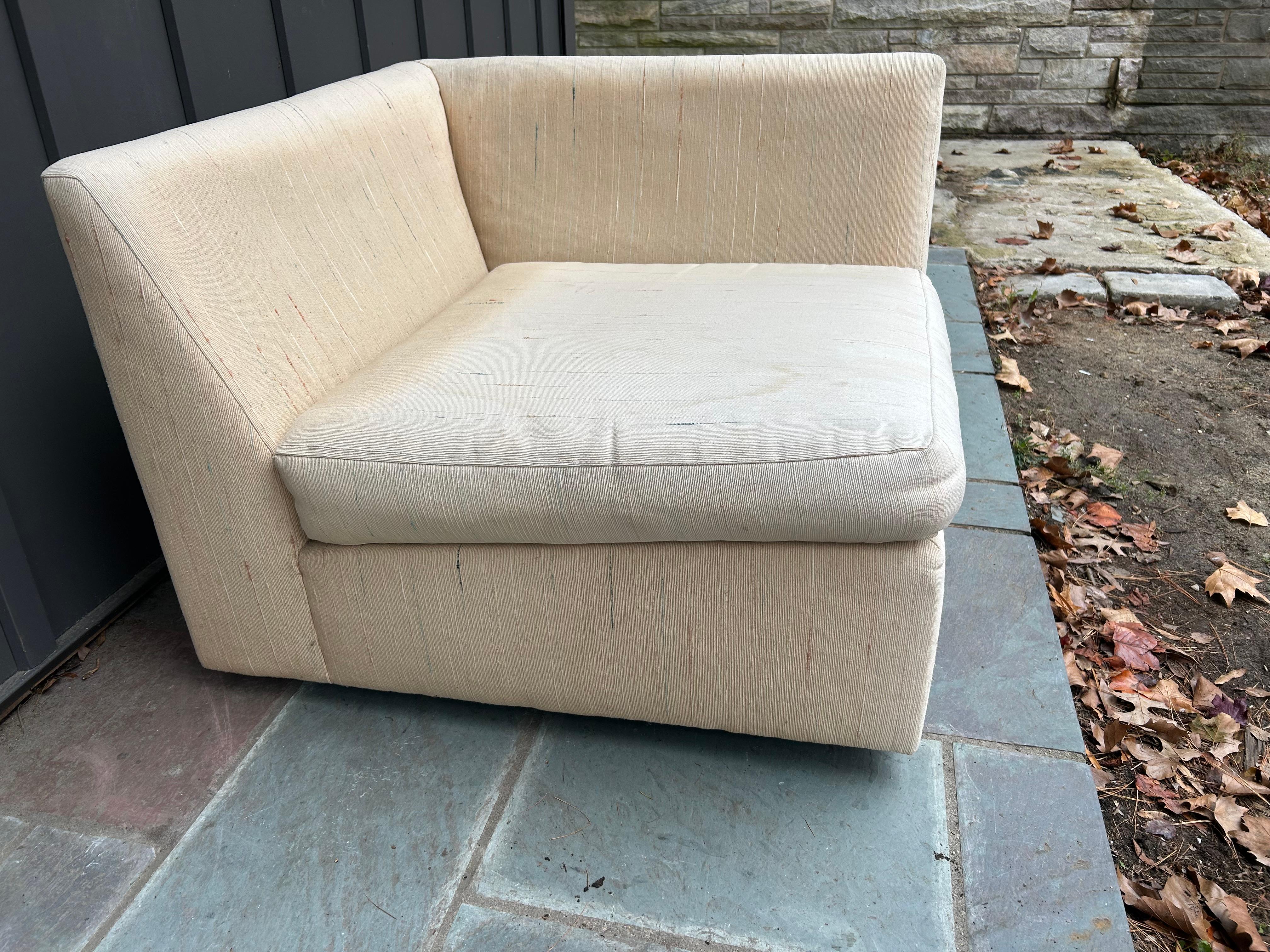 Wonderful Milo Baughman Thayer Coggin 6 Piece Cube Sectional Sofa Mid-Century en vente 5