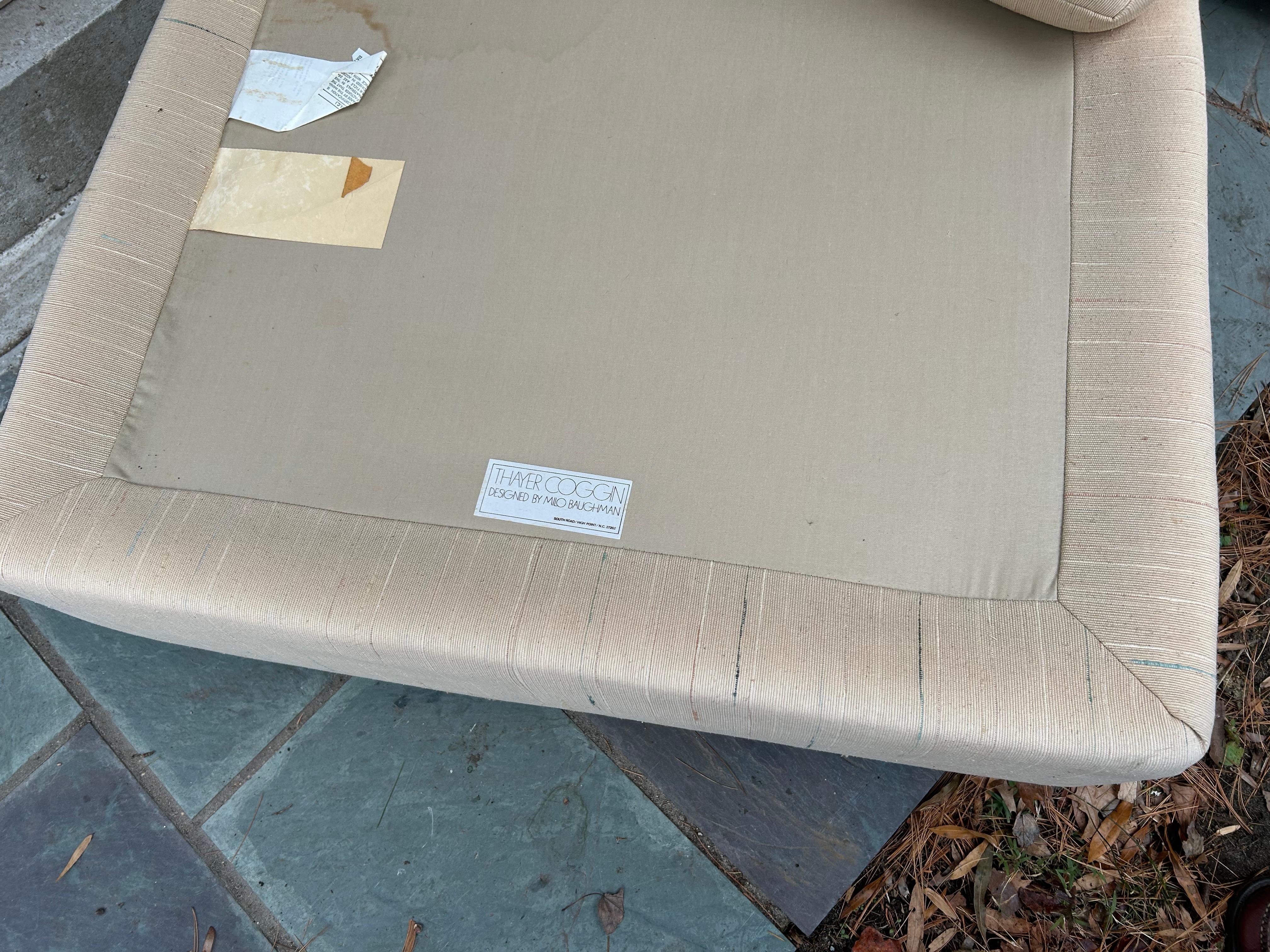 Wonderful Milo Baughman Thayer Coggin 6 Piece Cube Sectional Sofa Mid-Century en vente 3