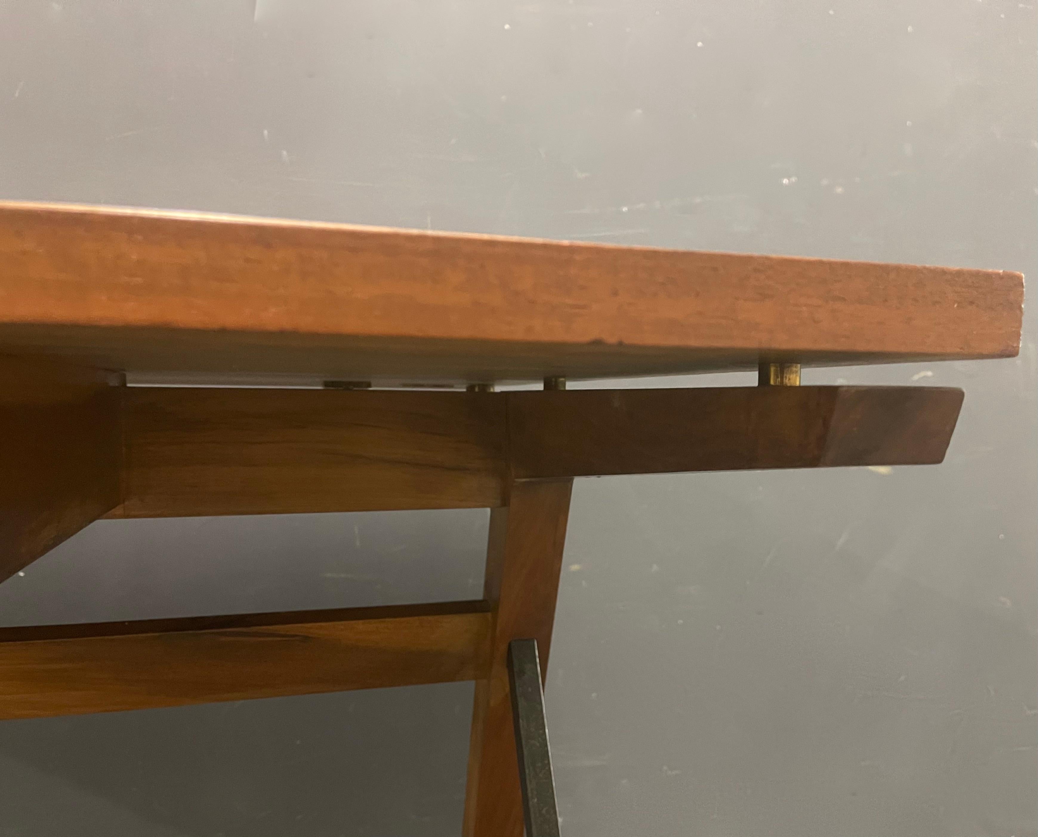 Wonderful minimalistic italien prototype desk For Sale 9