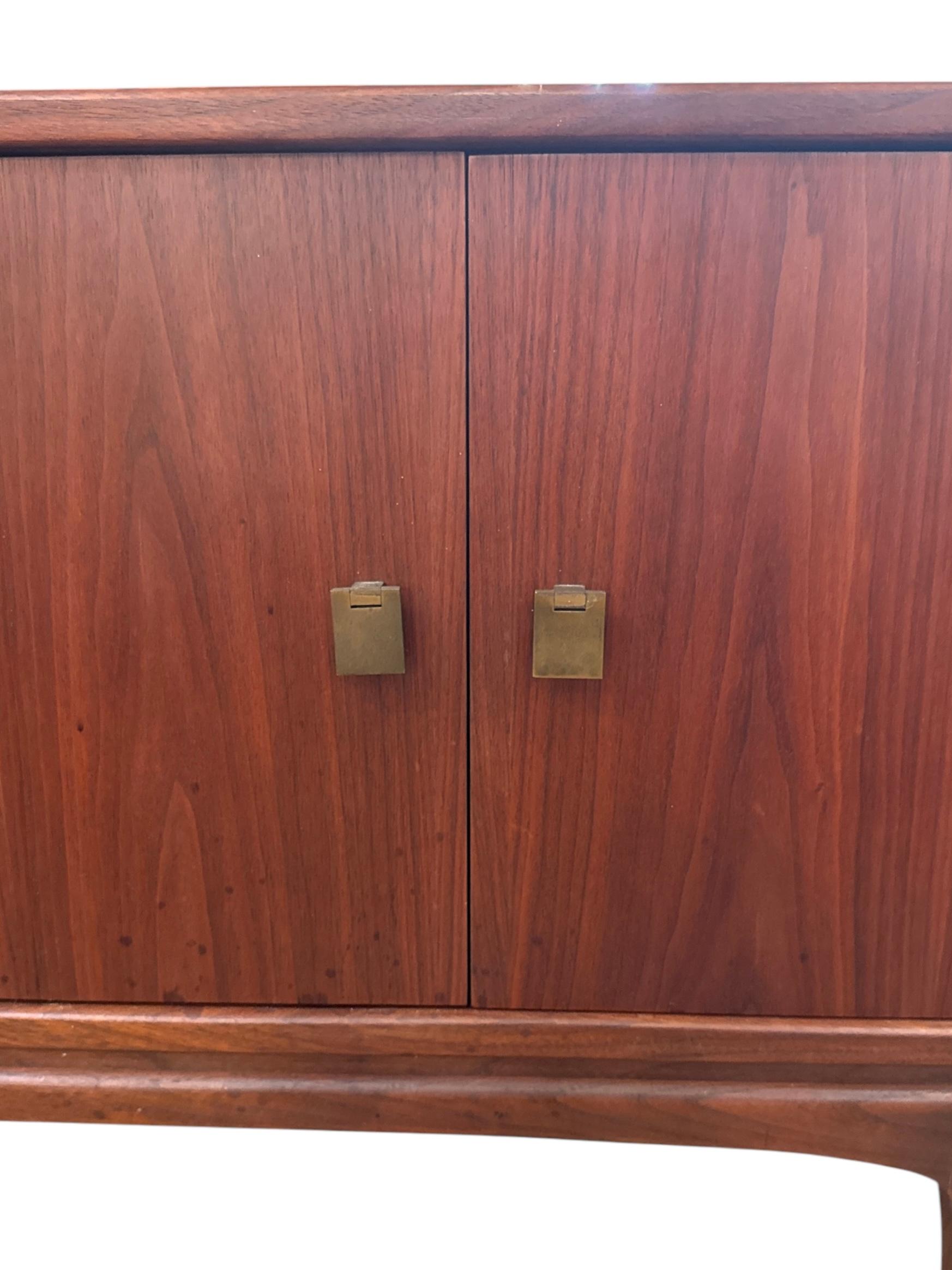 Wood Wonderful Motif Series Mid-Century Credenza by Thomasville For Sale