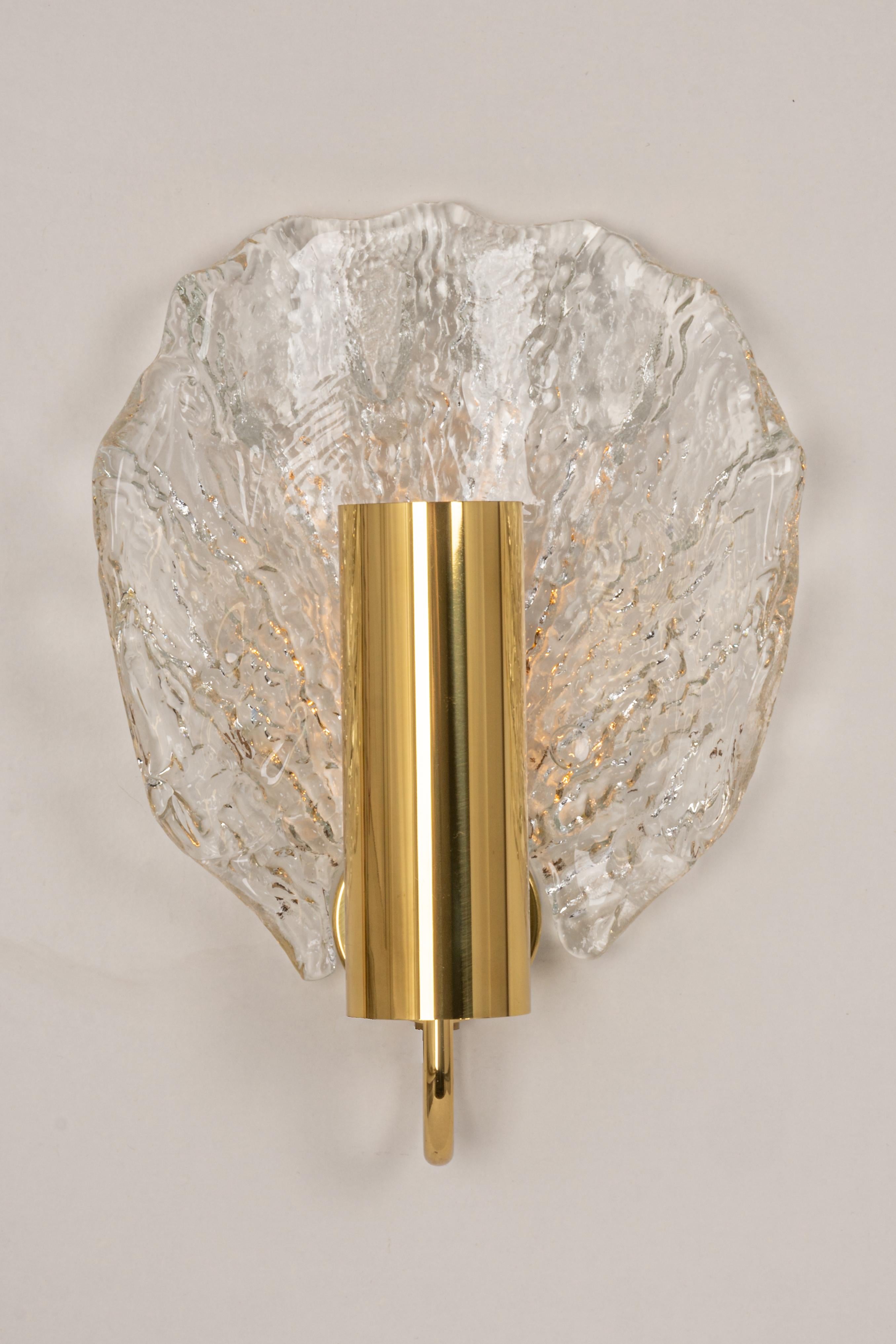 Late 20th Century Wonderful Murano Wall Light by Limburg, Germany, 1970s