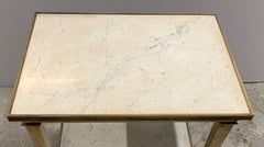 Wonderful Neoclassical French Gilt Bronze Marble Two-Tier Gueridon End Table