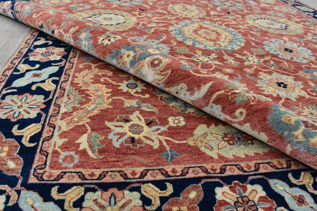 Maravillosa alfombra india nueva Sultanabad en venta