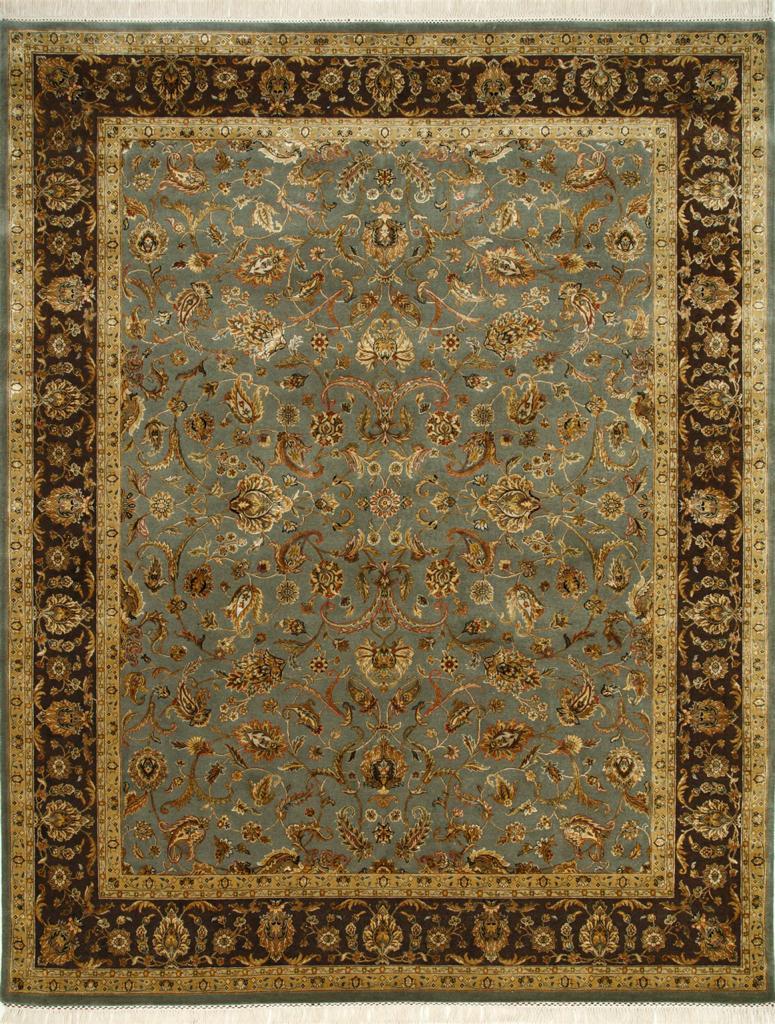 Maravillosa alfombra india nueva muy fina y lujosa Agra en venta
