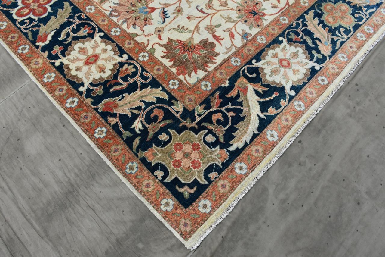 Hand-Knotted Wonderful New Indian Rug For Sale