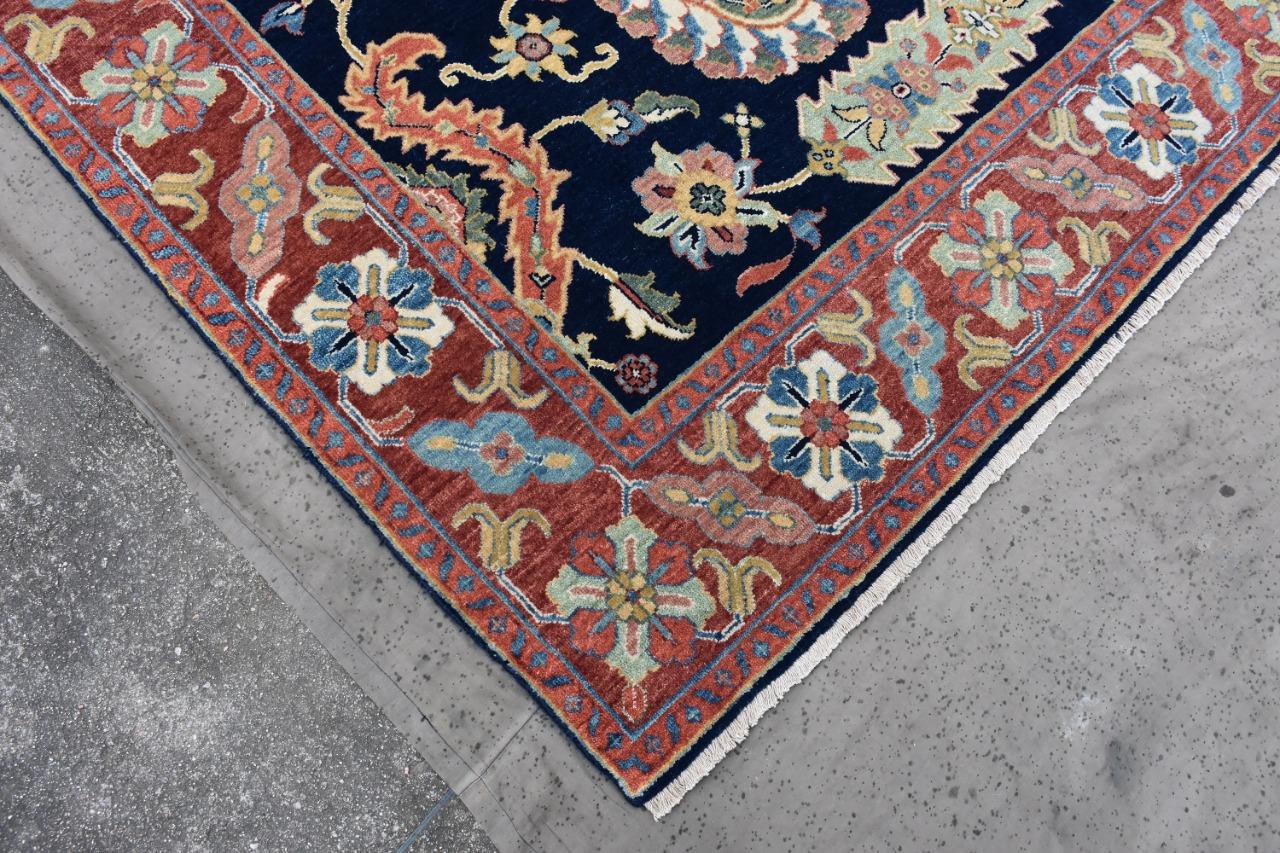 Indien Magnifique tapis traditionnel indien nouveau en vente