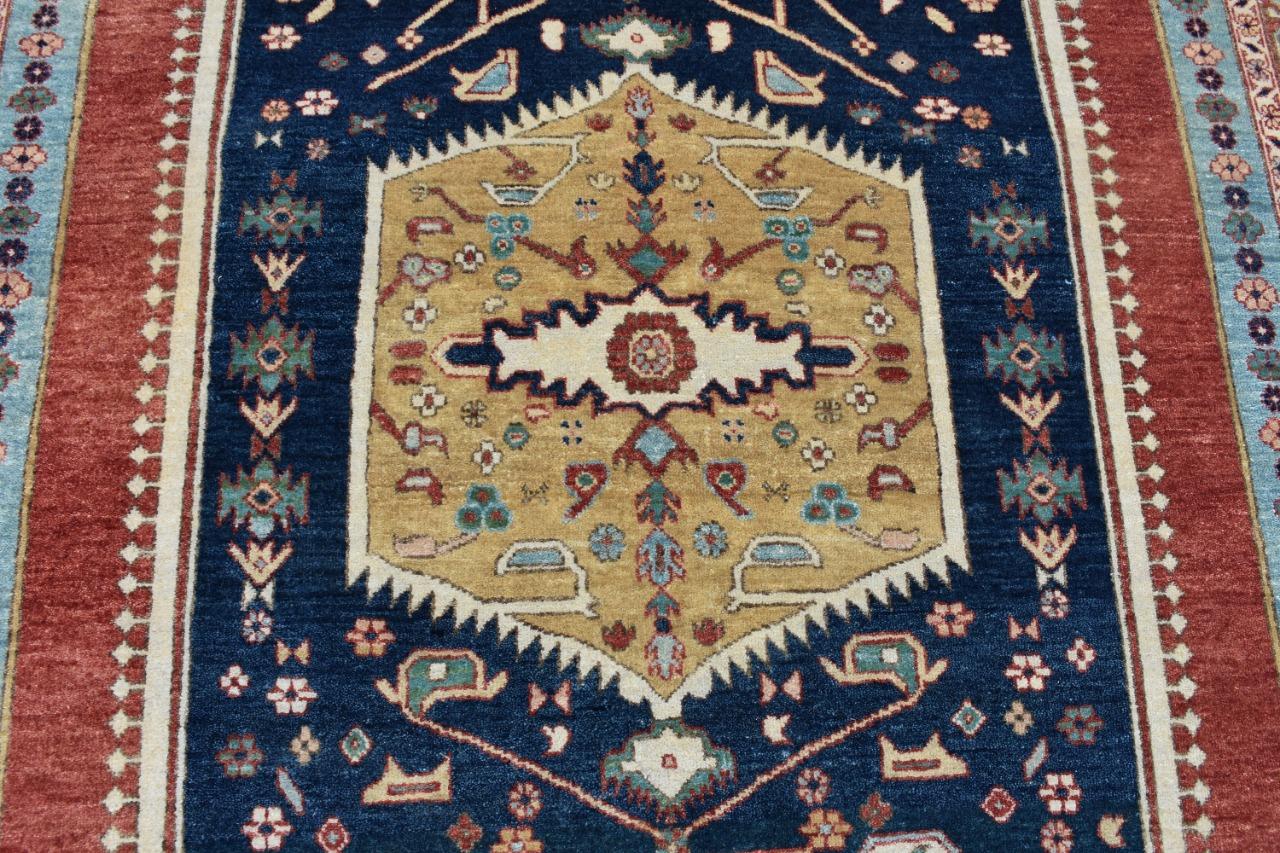 Wonderful New Indian Rug In New Condition For Sale In Saint Ouen, FR