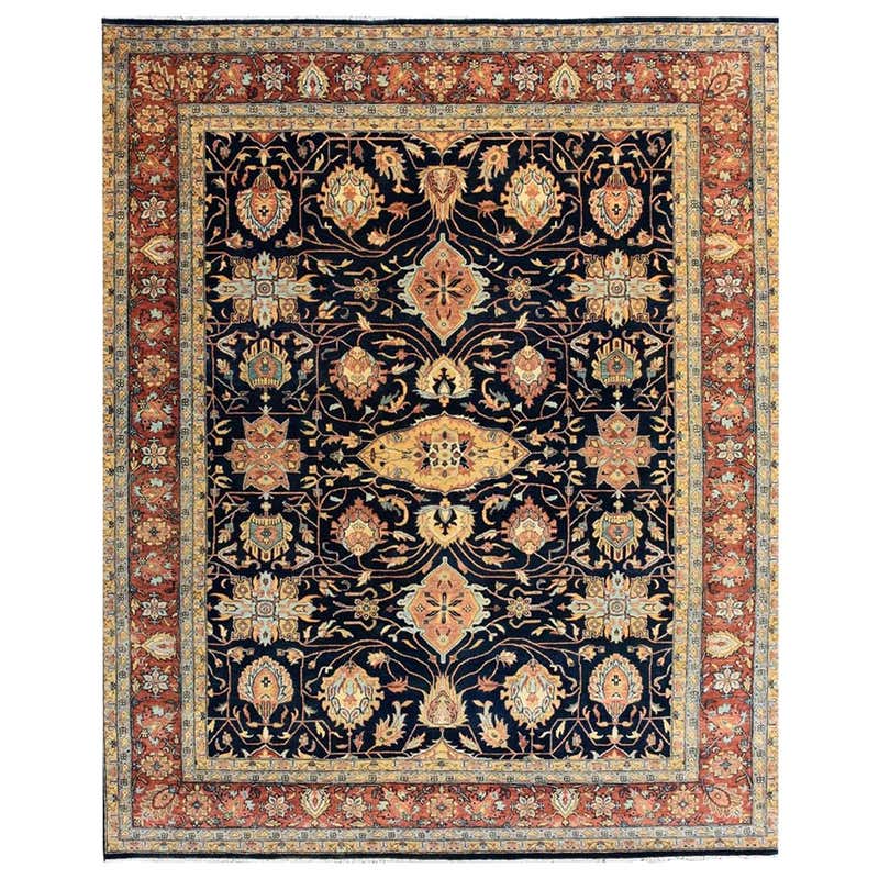 Wonderful New Indian traditional Rug For Sale at 1stDibs