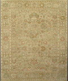 Wonderful New Oushak Design Indian Rug