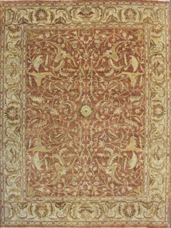 Wonderful New Oushak Design Indian Rug