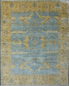 Wonderful New Oushak Design Indian Rug