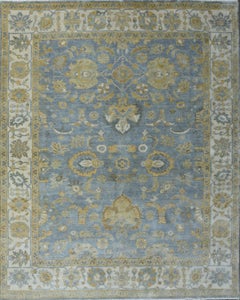 Wonderful New Oushak Design Indian Rug
