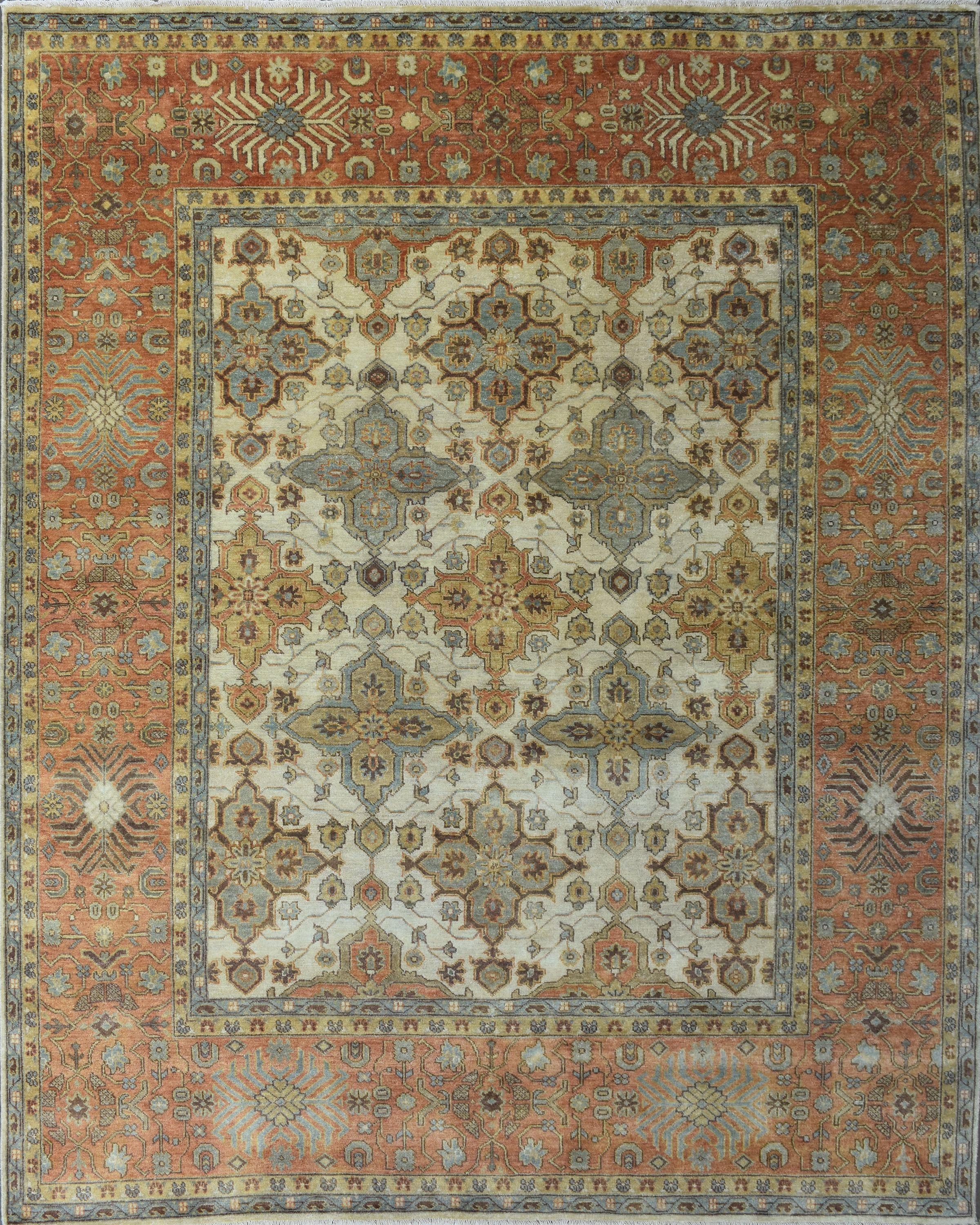 Wonderful New Oushak Design Indian Rug In New Condition For Sale In Saint Ouen, FR