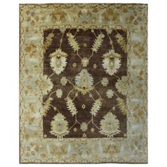 Wonderful New Oushak Design Indian Rug