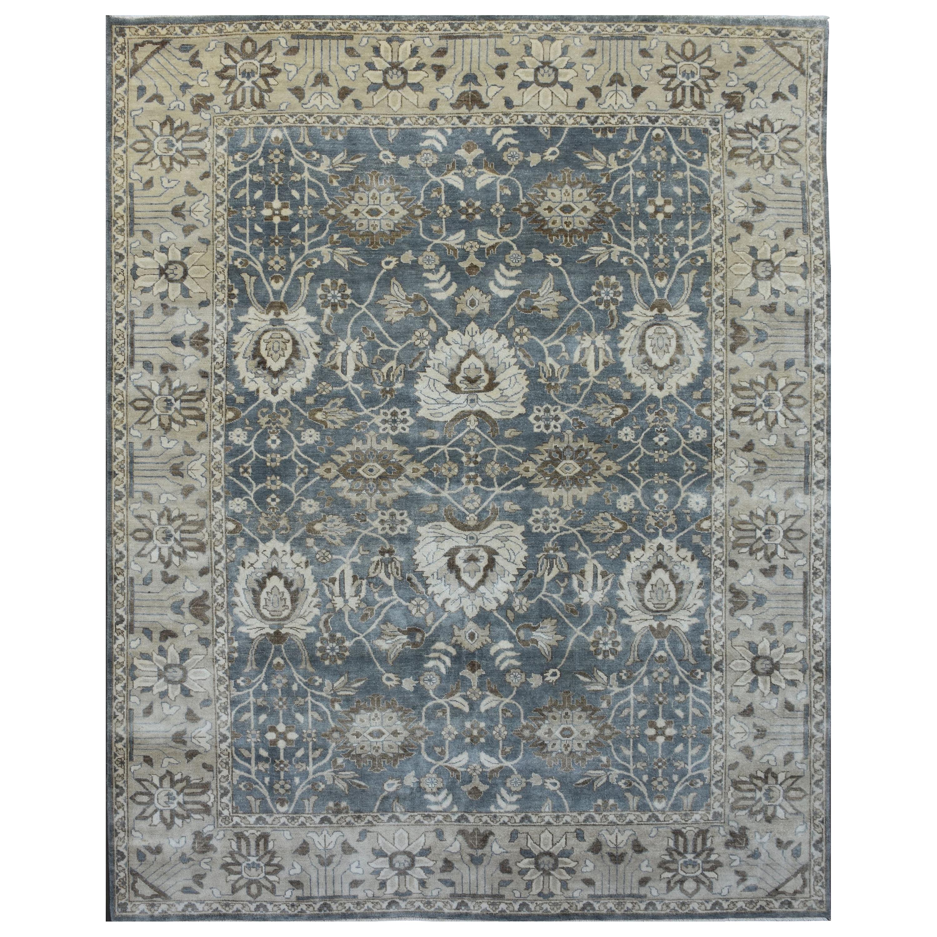 Wonderful New Oushak Design Indian Rug