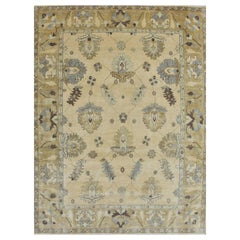 Wonderful New Oushak Design Indian Rug