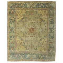 Wonderful New Oushak Design Indian Rug