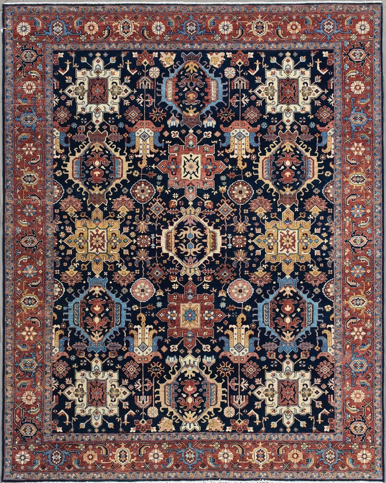 Schöner neuer Teppich mit schönem persischen Design und schönen Farben, komplett handgeknüpft mit Wolle und Seidensamt auf Baumwollbasis.