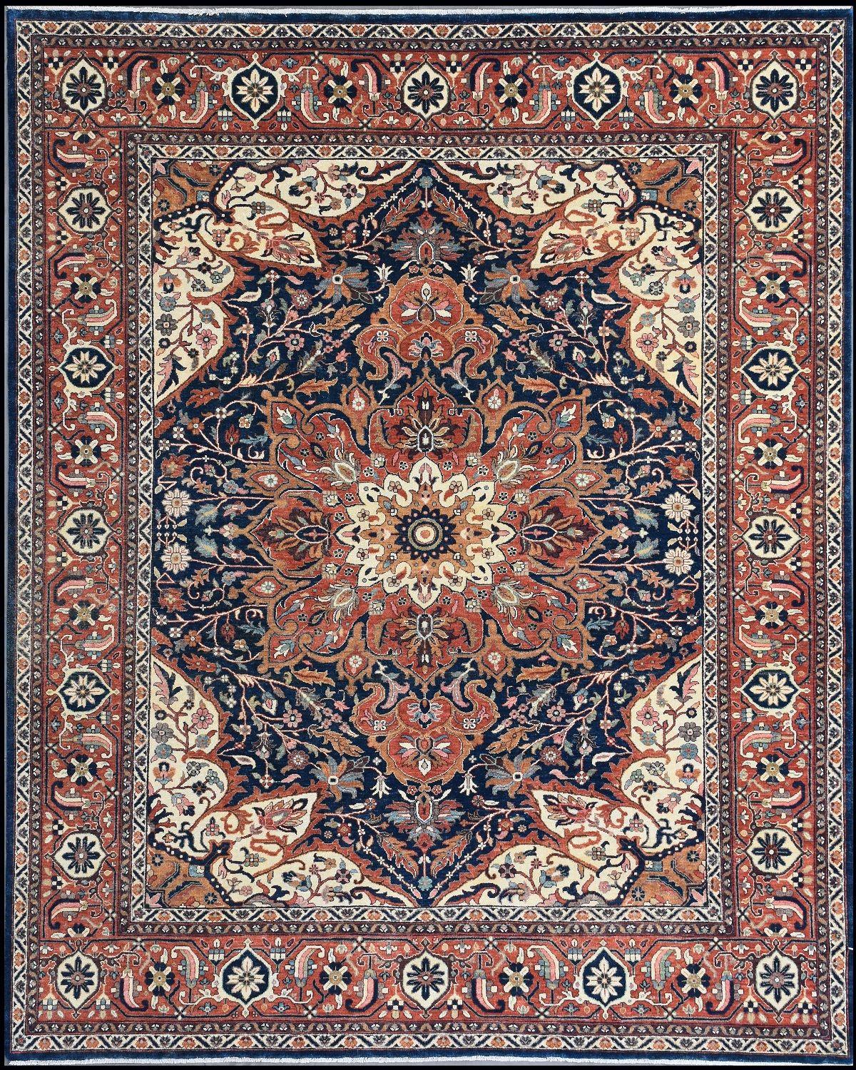Tabriz Wonderful New Persian Design Indian Fine Rug For Sale