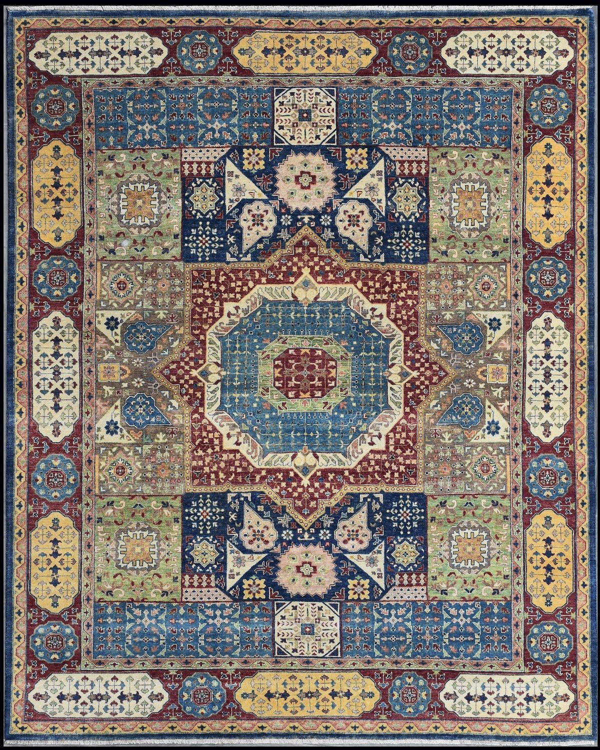 Wonderful New Persian Design Indian Fine Rug In New Condition For Sale In Saint Ouen, FR