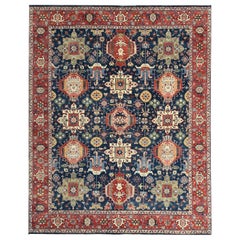 Magnifique tapis indien de design persan au design persan