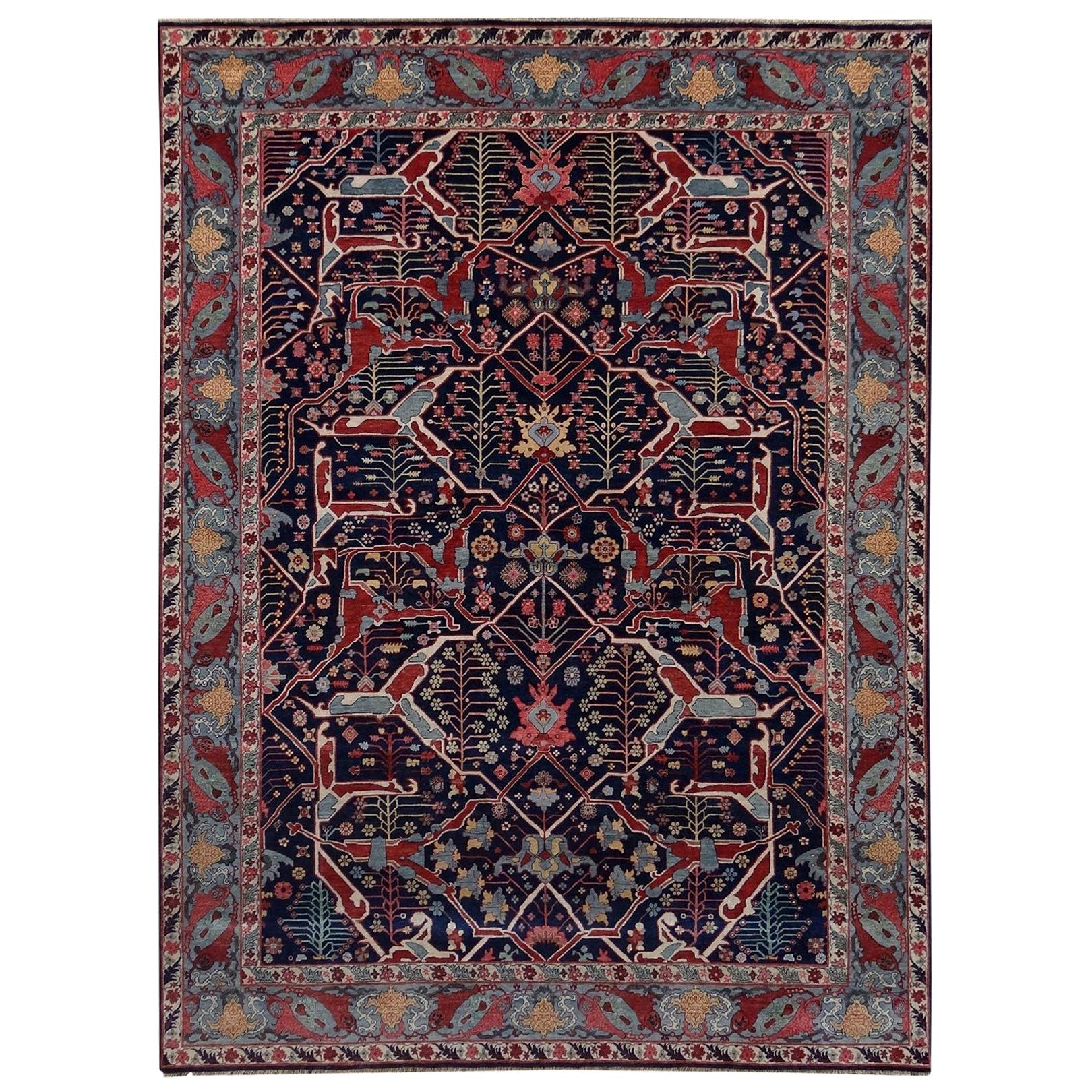 Wonderful New Persian Design Indian Fine Rug