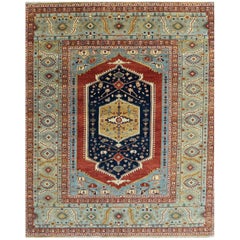 Magnifique nouveau tapis indien de design persan à motifs