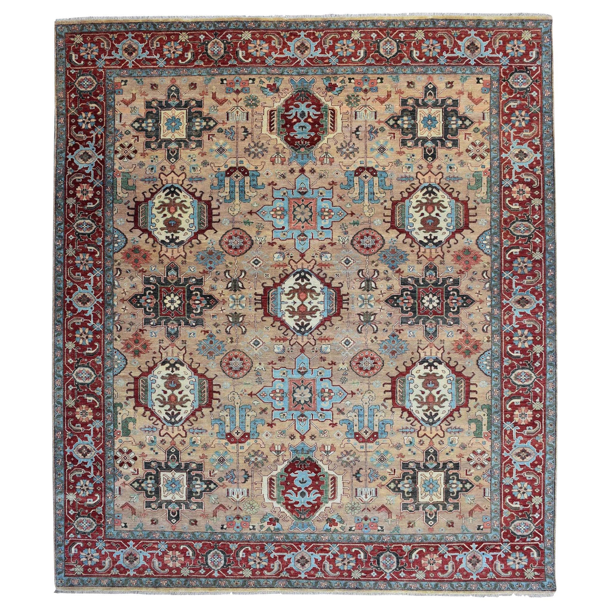 Wonderful New Persian Design Indian Fine Rug For Sale