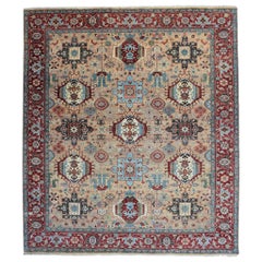 Magnifique tapis indien de design persan au design persan