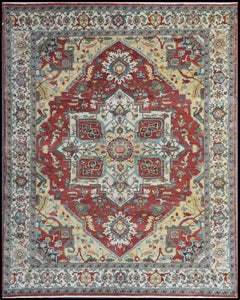 Meraviglioso tappeto indiano di nuovo design persiano