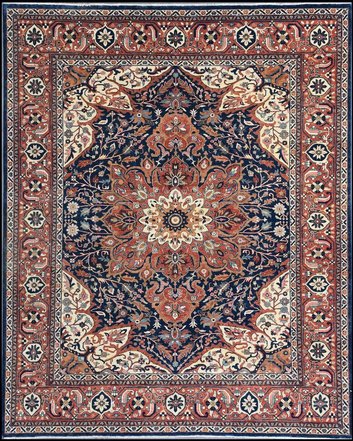 Schöner neuer Teppich mit schönem persischen Design und schönen Farben, komplett handgeknüpft mit Wolle und Seidensamt auf Baumwollbasis.