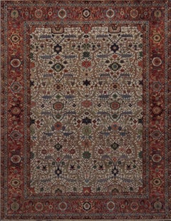 Meraviglioso tappeto indiano di nuovo design persiano