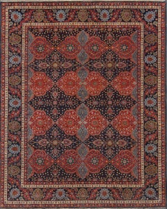 Meraviglioso tappeto indiano di nuovo design persiano