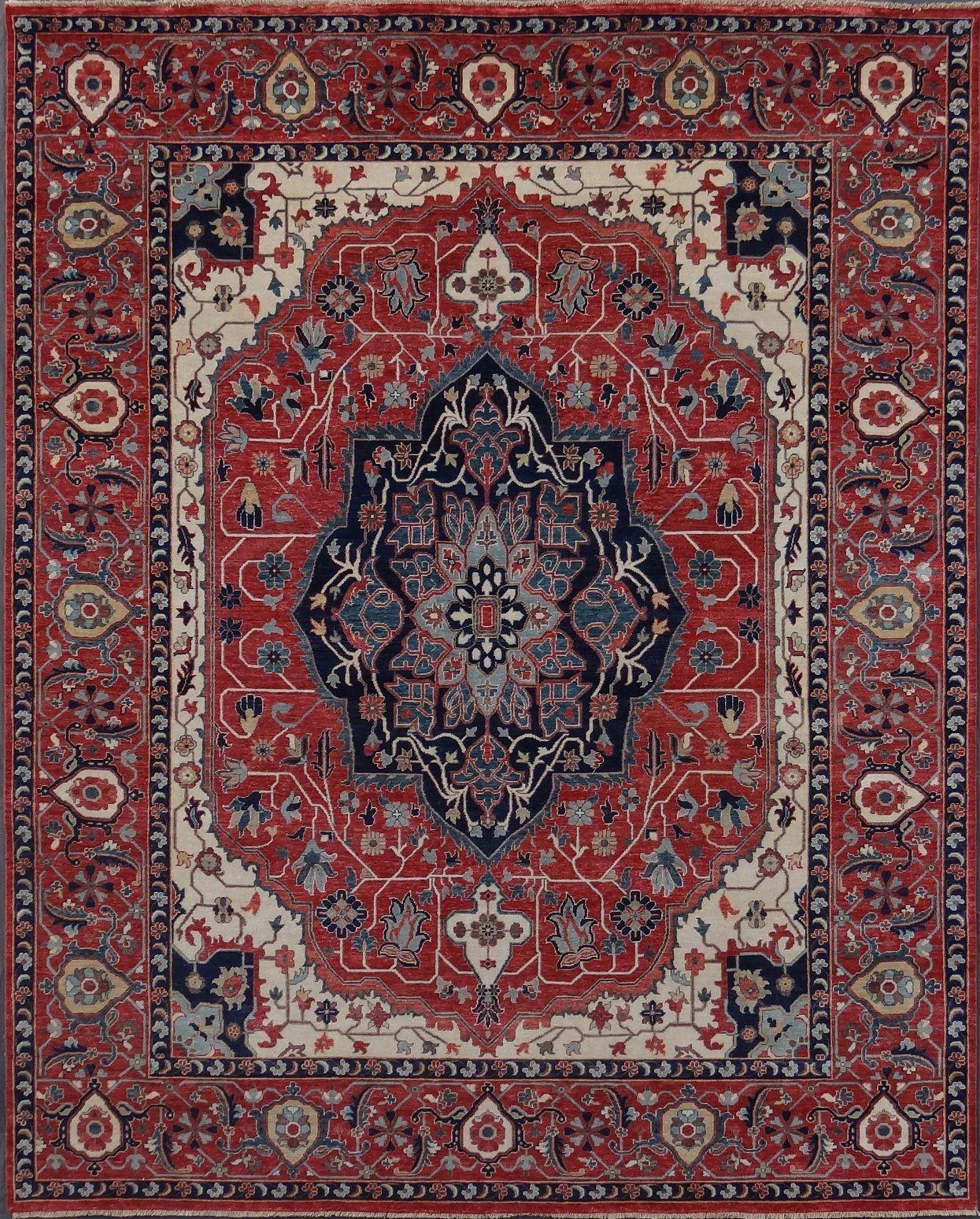 Indiano Meraviglioso tappeto indiano di nuovo design persiano in vendita