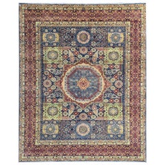 Magnifique tapis indien à motifs persans