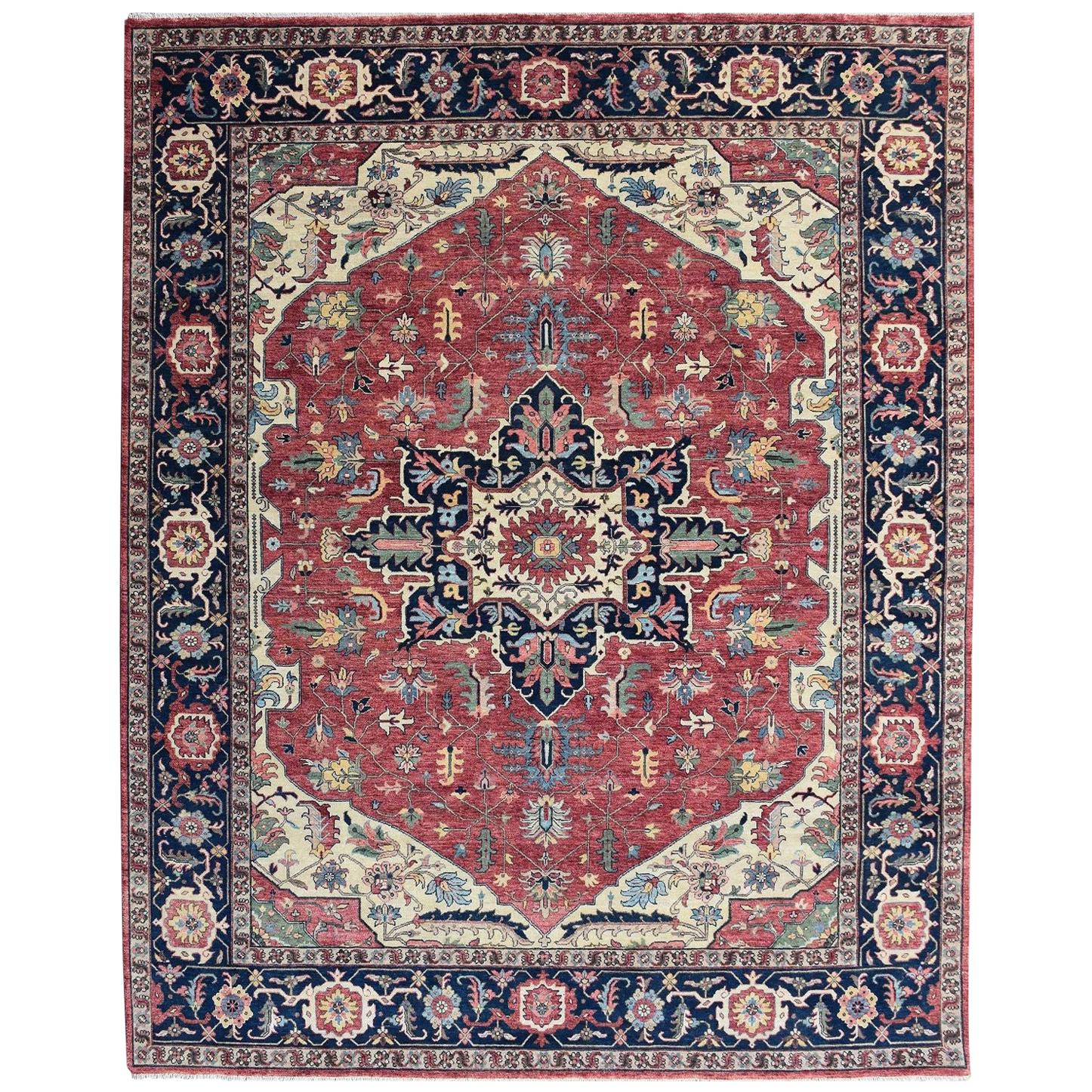 Meraviglioso tappeto indiano di nuovo design persiano