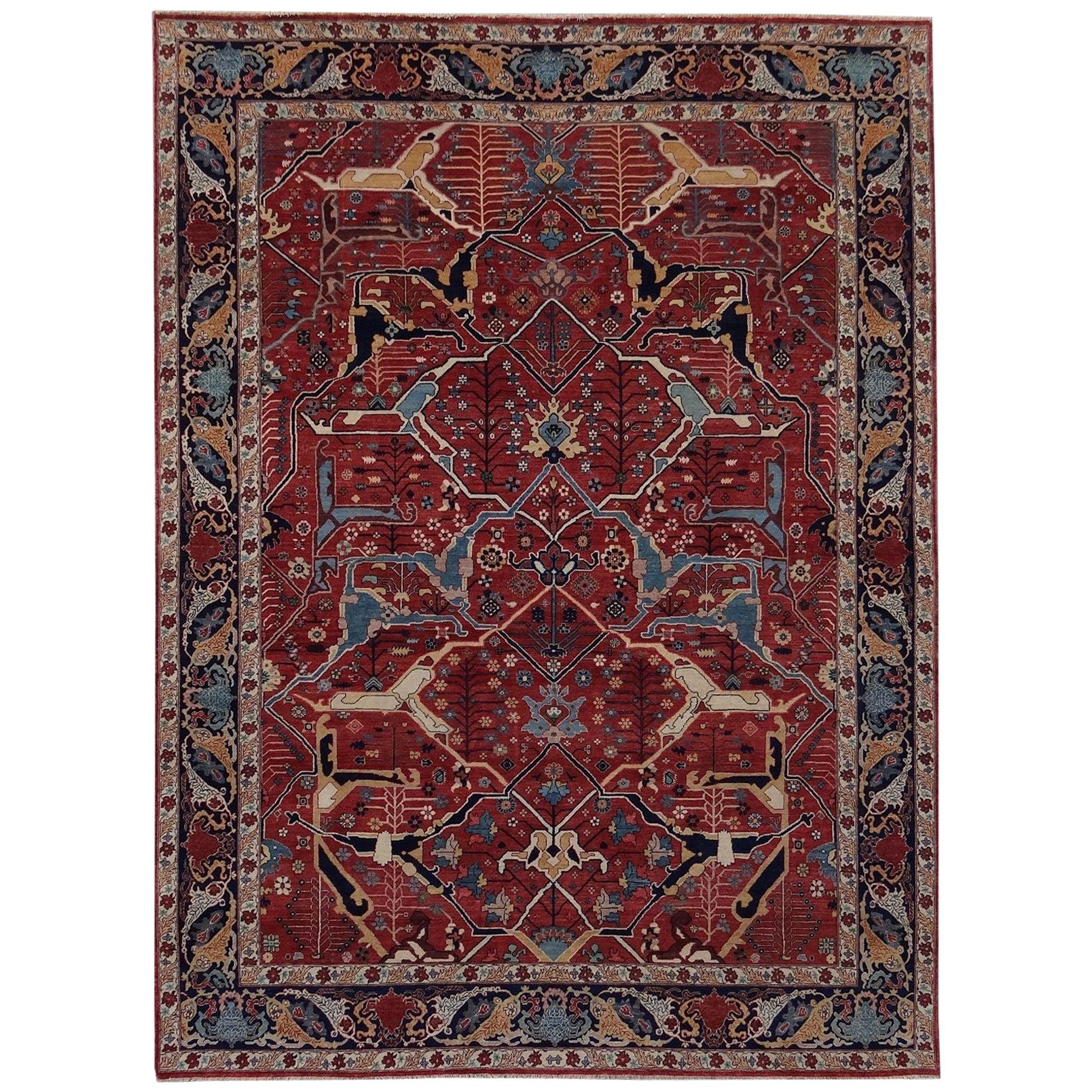 Maravillosa alfombra india de nuevo diseño persa