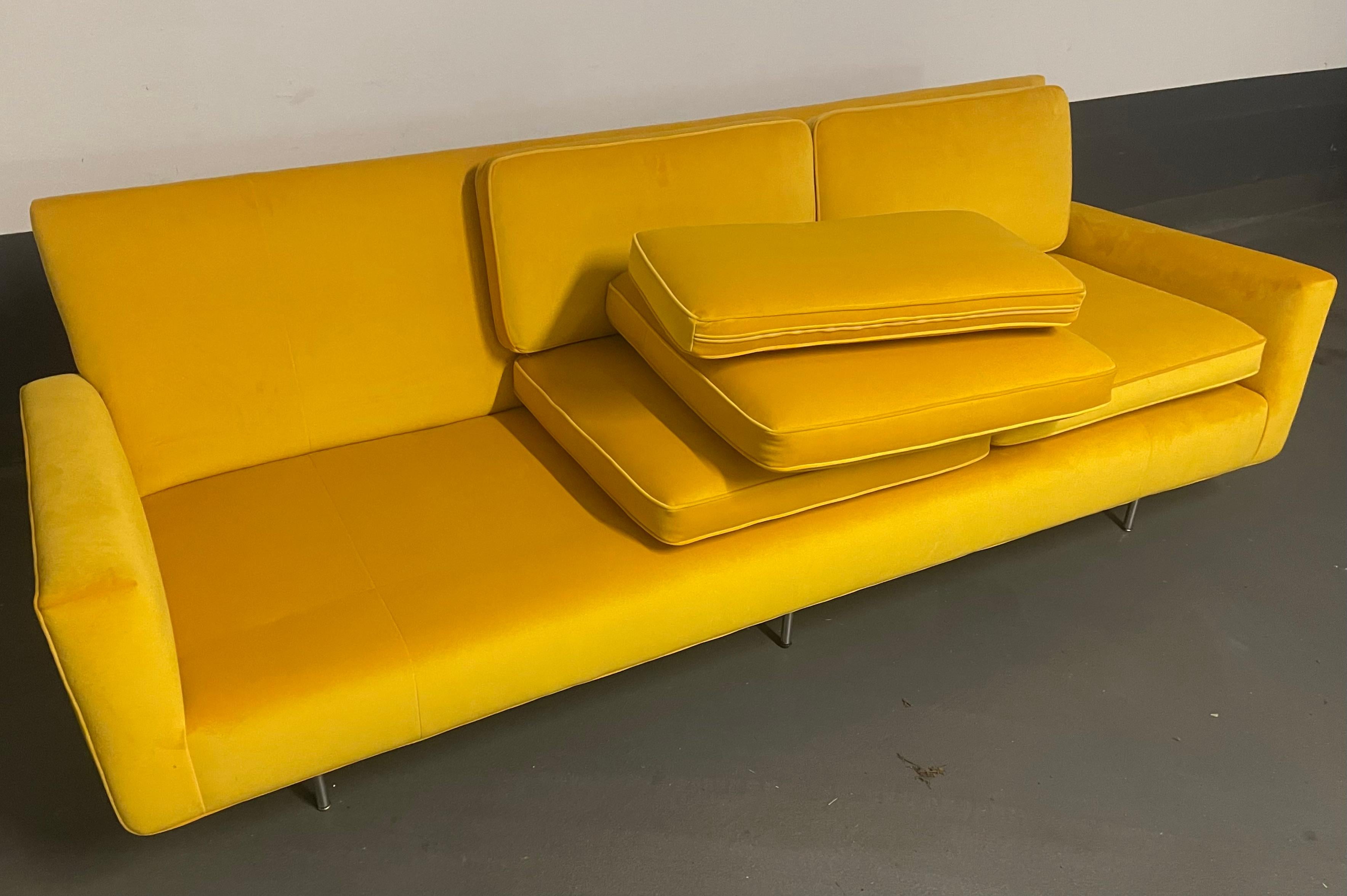 Metal Wonderful No. 26 Sofa by Florence Knoll for Knoll International For Sale