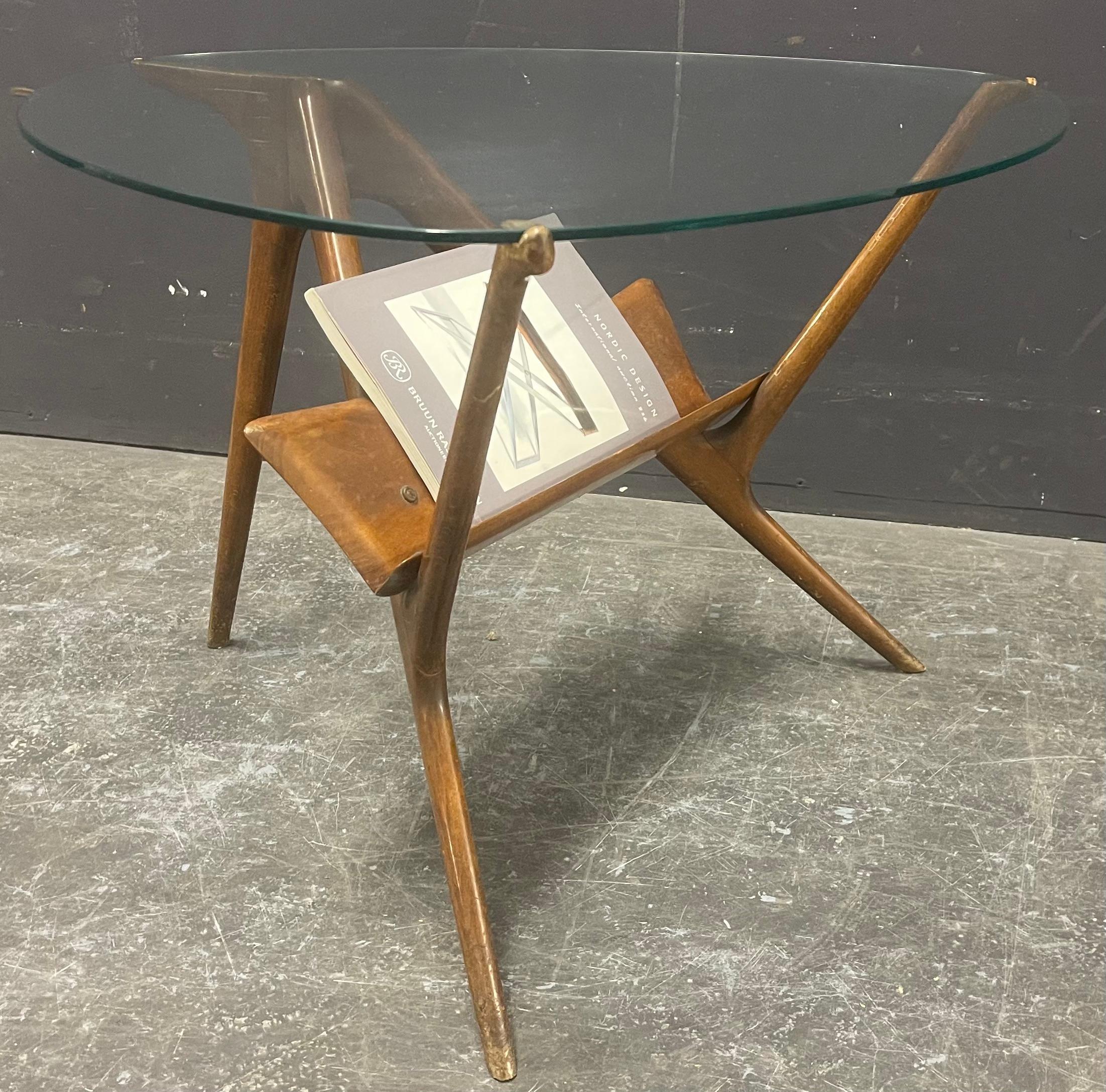 Magnifique table organique à la manière de carlo mollino en vente 6