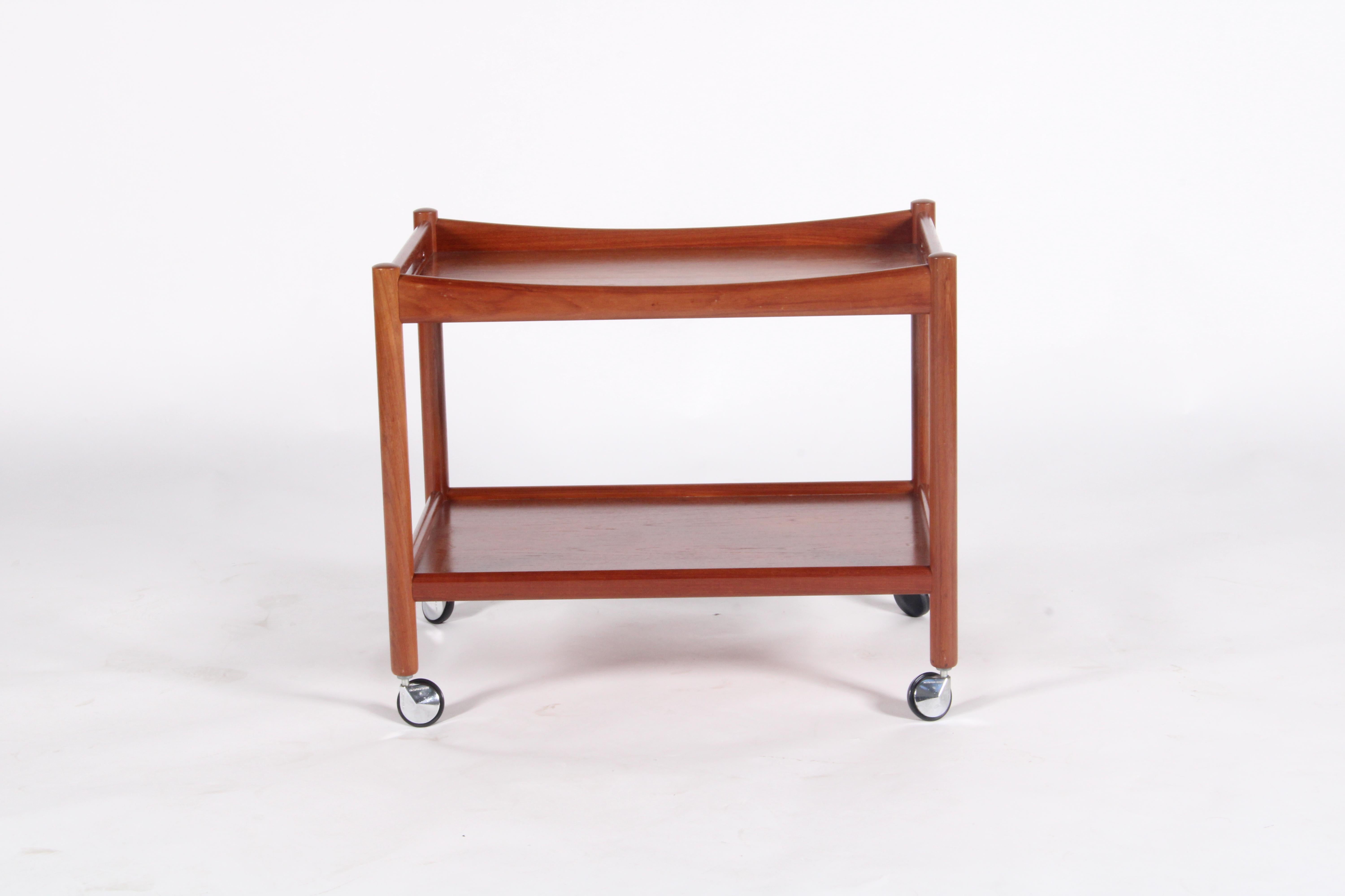 Wonderful Original Mid Century Danish Hans Wegner Drinks Trolley *Free Delivery In Good Condition For Sale In Portlaoise, IE