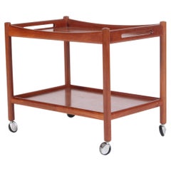 Used Wonderful Original Mid Century Danish Hans Wegner Drinks Trolley *Free Delivery