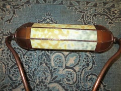 Wonderful Pair Art Deco Tiffany Style Bronze Picture Light for Art Illumination